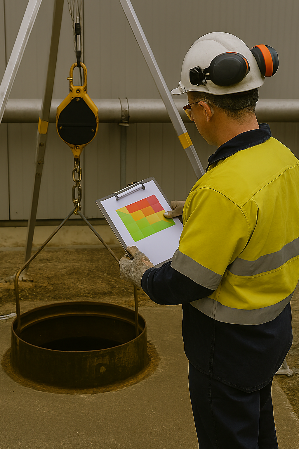 Confined space entry, Hazard analysis and Work Permits